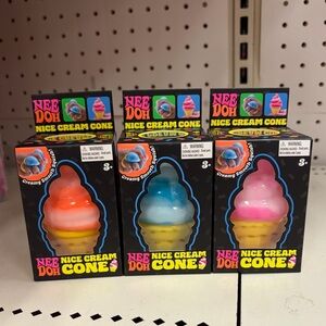NeeDoh Nice Cream Cones - Set of 3